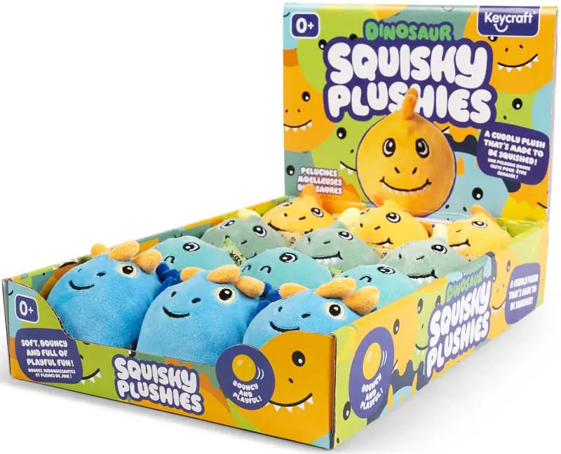 Dinosaur sensory squishy plushies