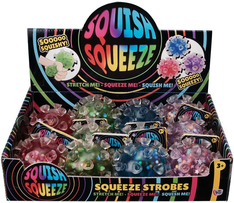 Jokes & Gags Squeeze Strobe Ball