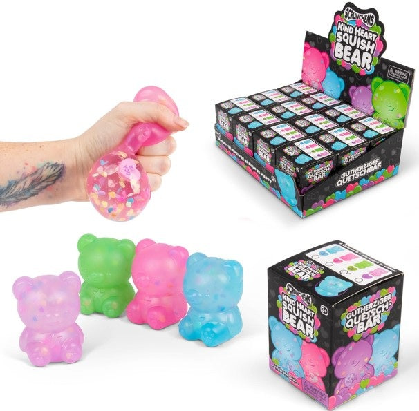 Scrunchems Kind heart squish bear