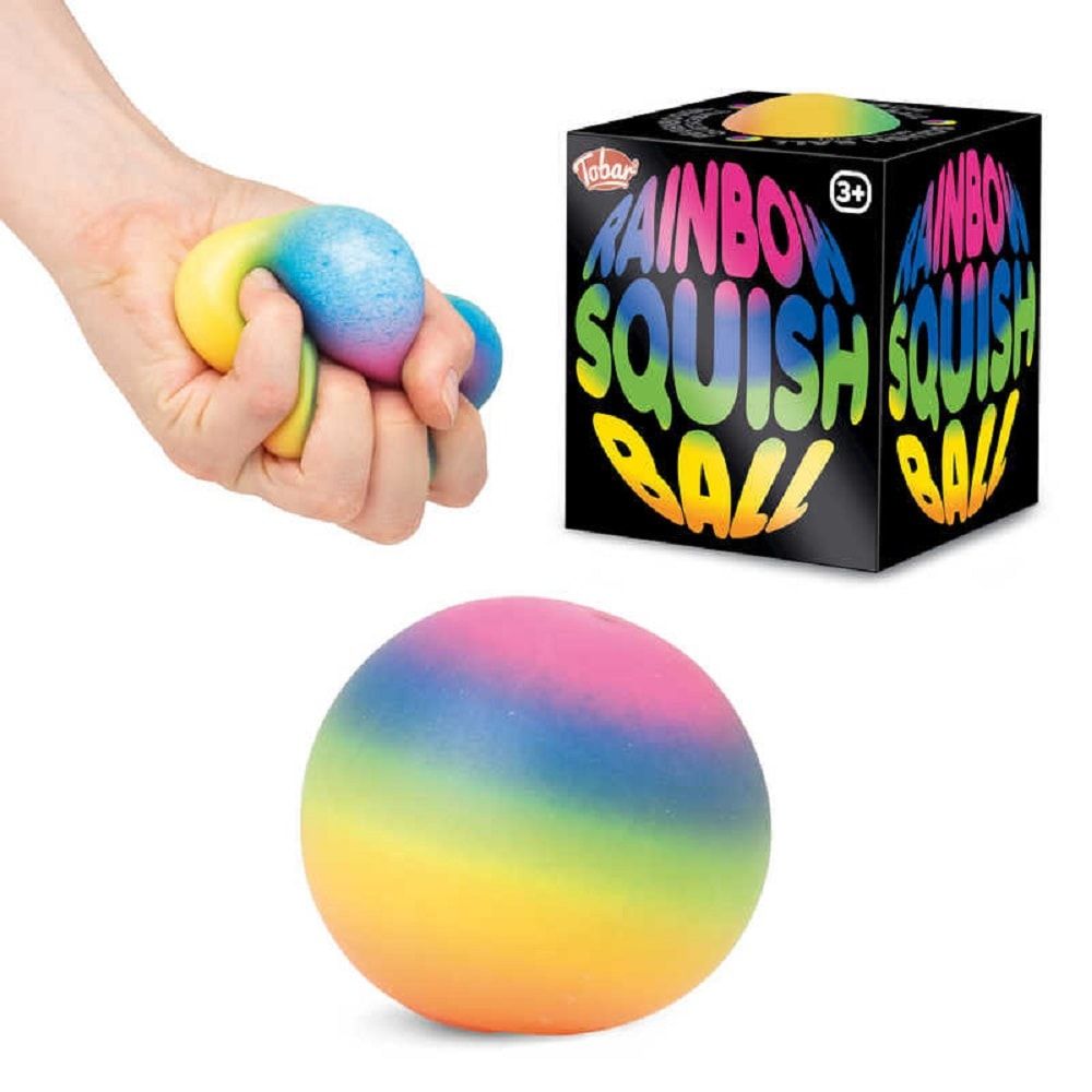 Scrunchems Rainbow squish ball