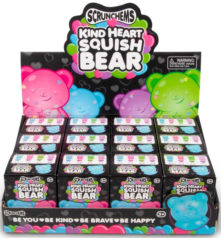 Scrunchems Kind heart squish bear