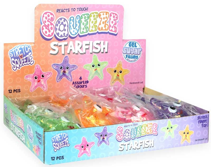 SQUEEZE SPARKLE STARFISH